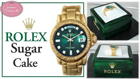 rolex uhr torte|Sabine's Tortendesign .